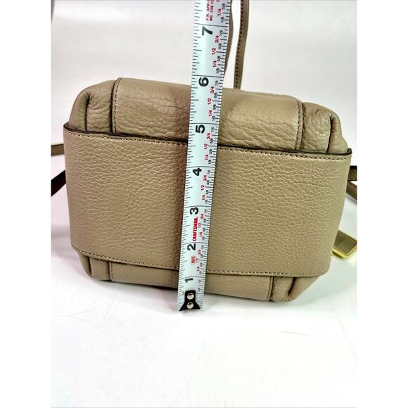 Vince Camuto Leather Bucket and Drawstring Small Satchel Bag - Gray - Picture 15 of 15